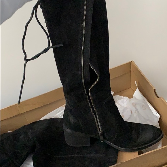 born felicia wide calf boot